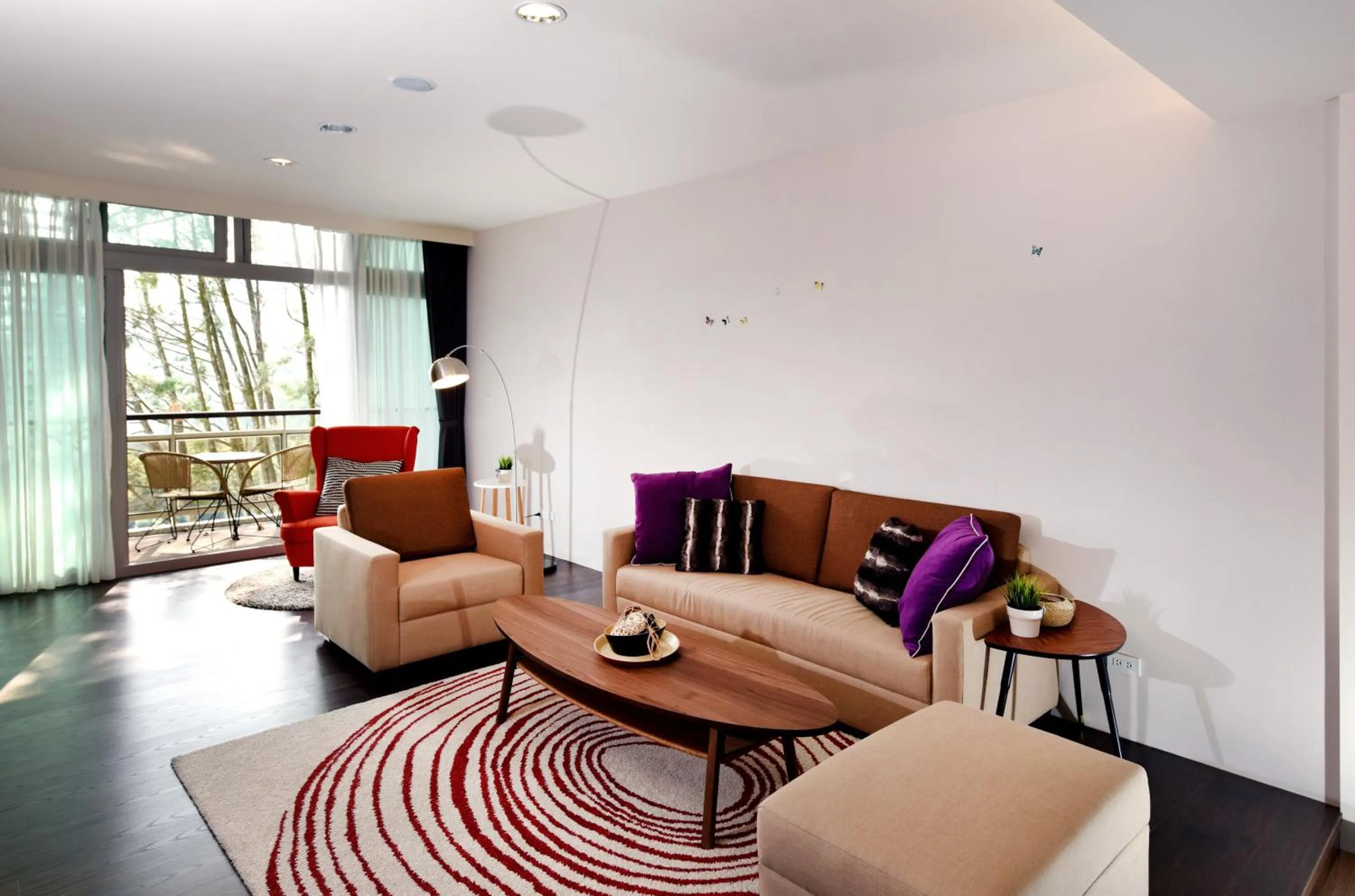 Decorative detail in Sun Moon Lake Bamboo Rock Garden