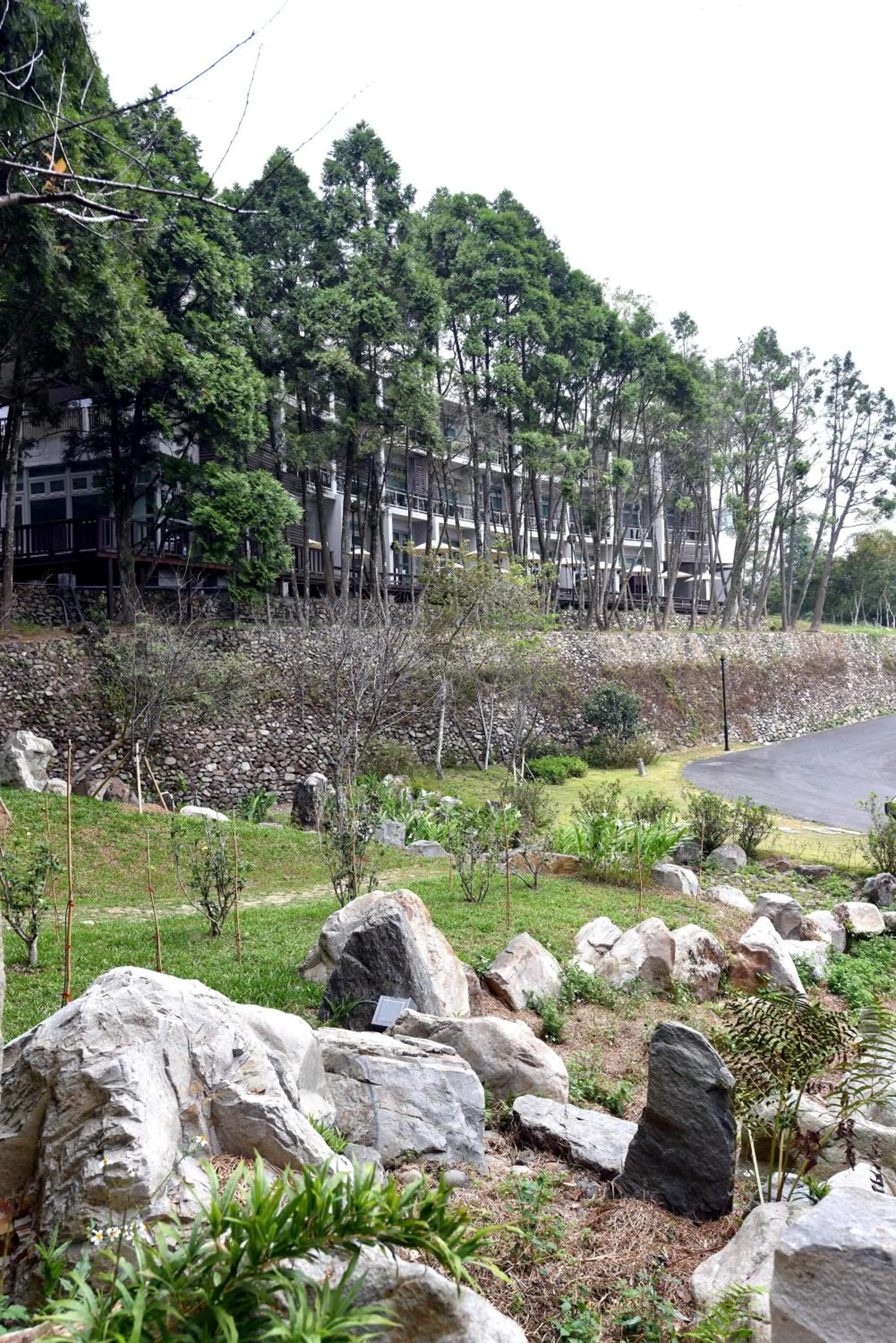 Facade/entrance in Sun Moon Lake Bamboo Rock Garden