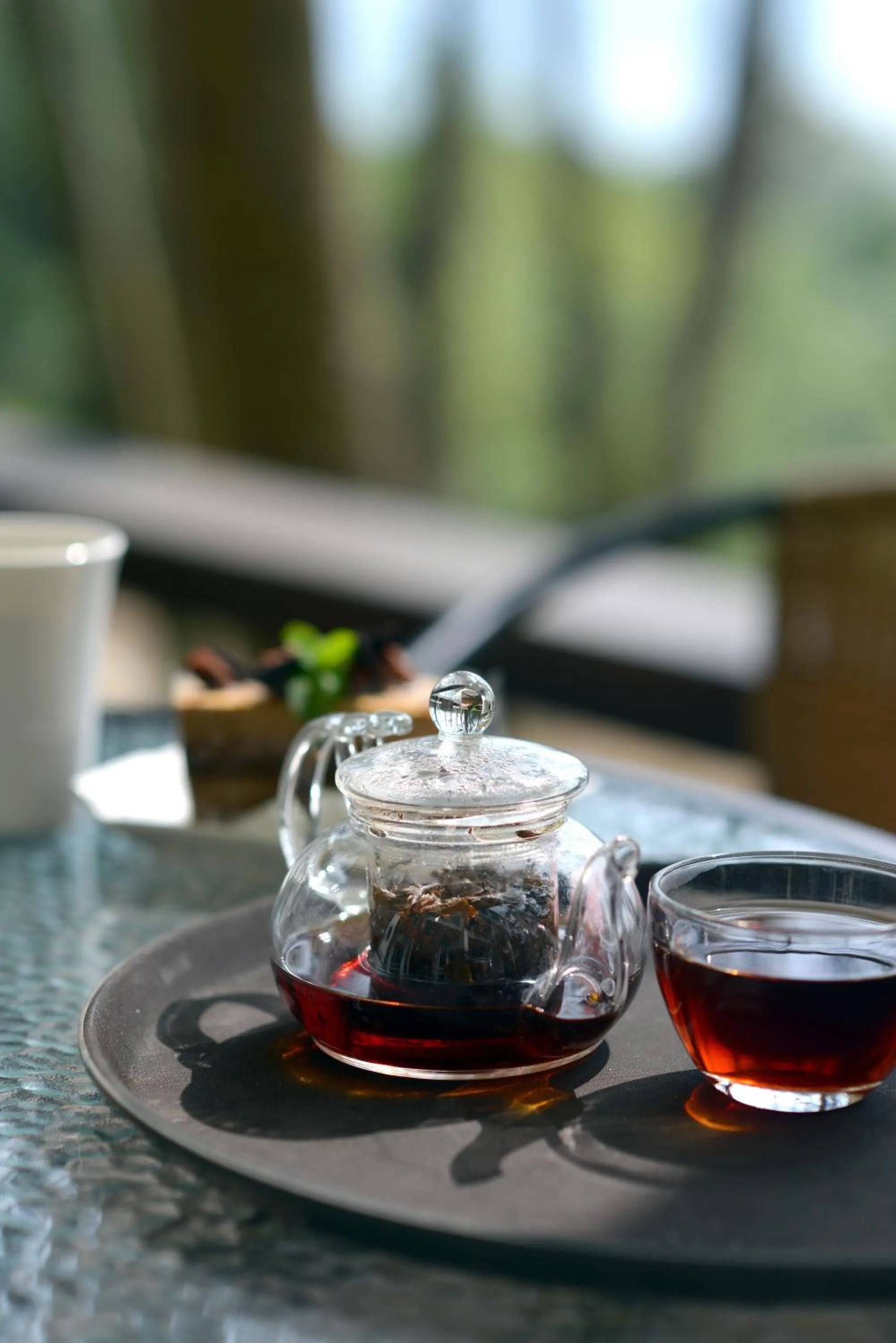Bird's eye view in Sun Moon Lake Bamboo Rock Garden