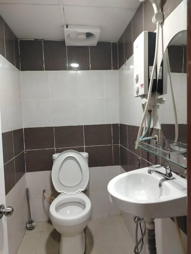 Bathroom in Silver Sky hotel