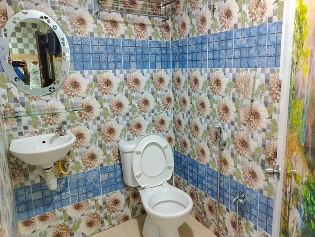 Toilet in Silver Sky hotel