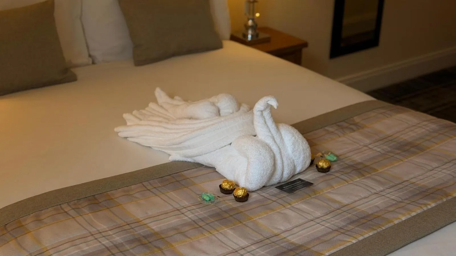 Bed in The Waverley Guest House