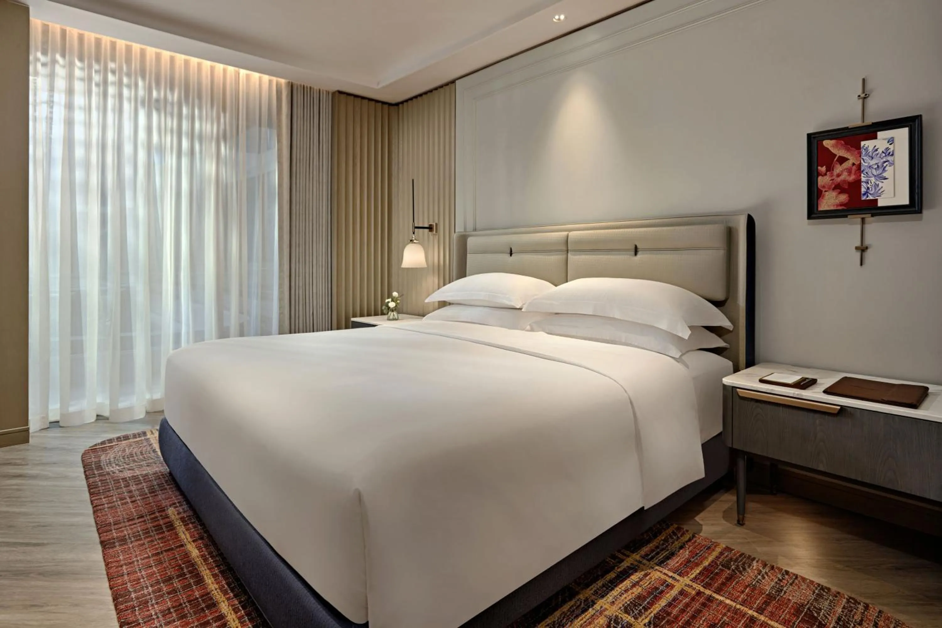 Bedroom, Bed in Fairmont Hanoi