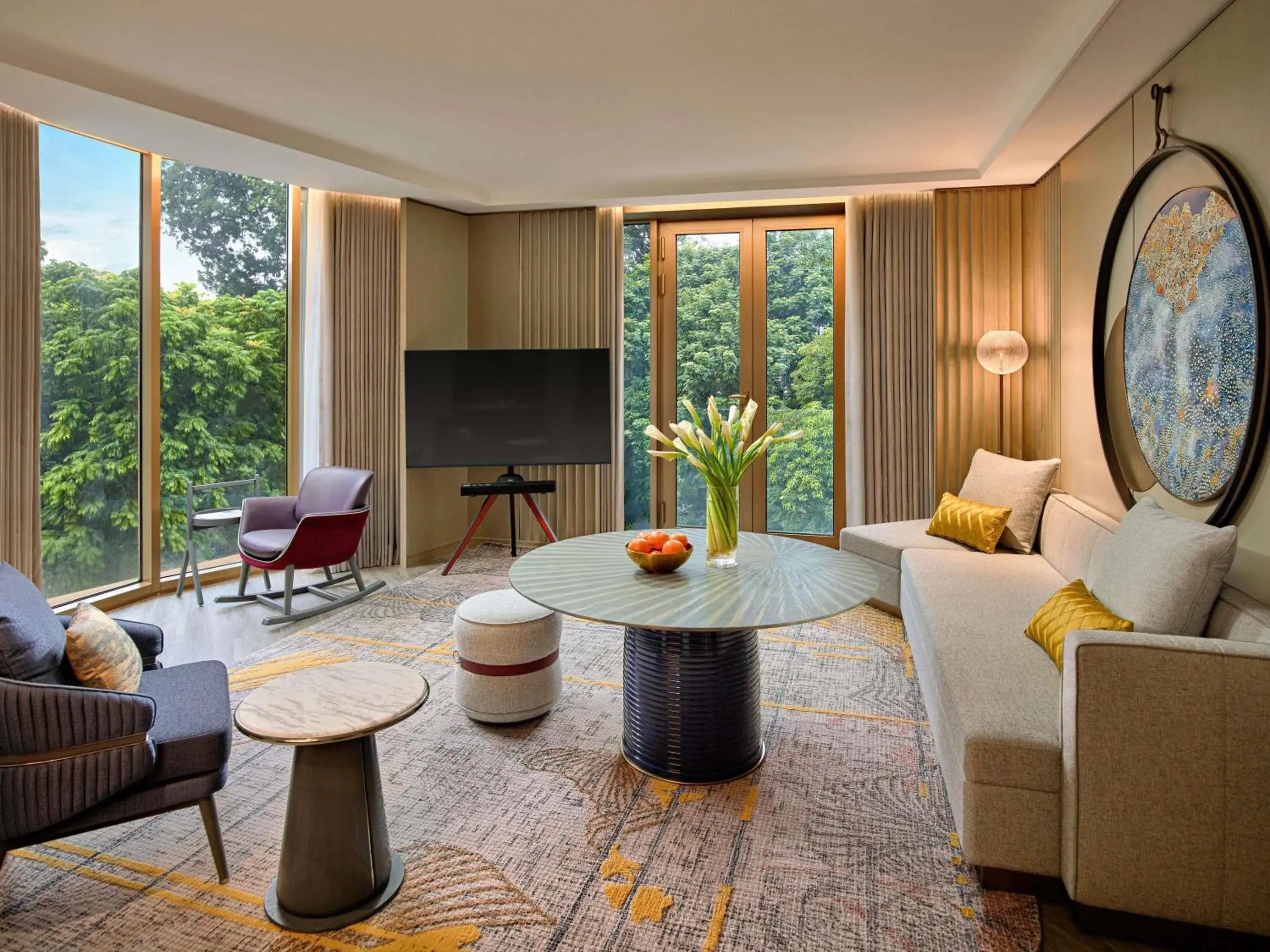 One-Bedroom Fairmont Gold Suite King - High Floor with Lounge Access in Fairmont Hanoi One-Bedroom Fairmont Gold Suite King - High Floor with Lounge Access in Fairmont Hanoi