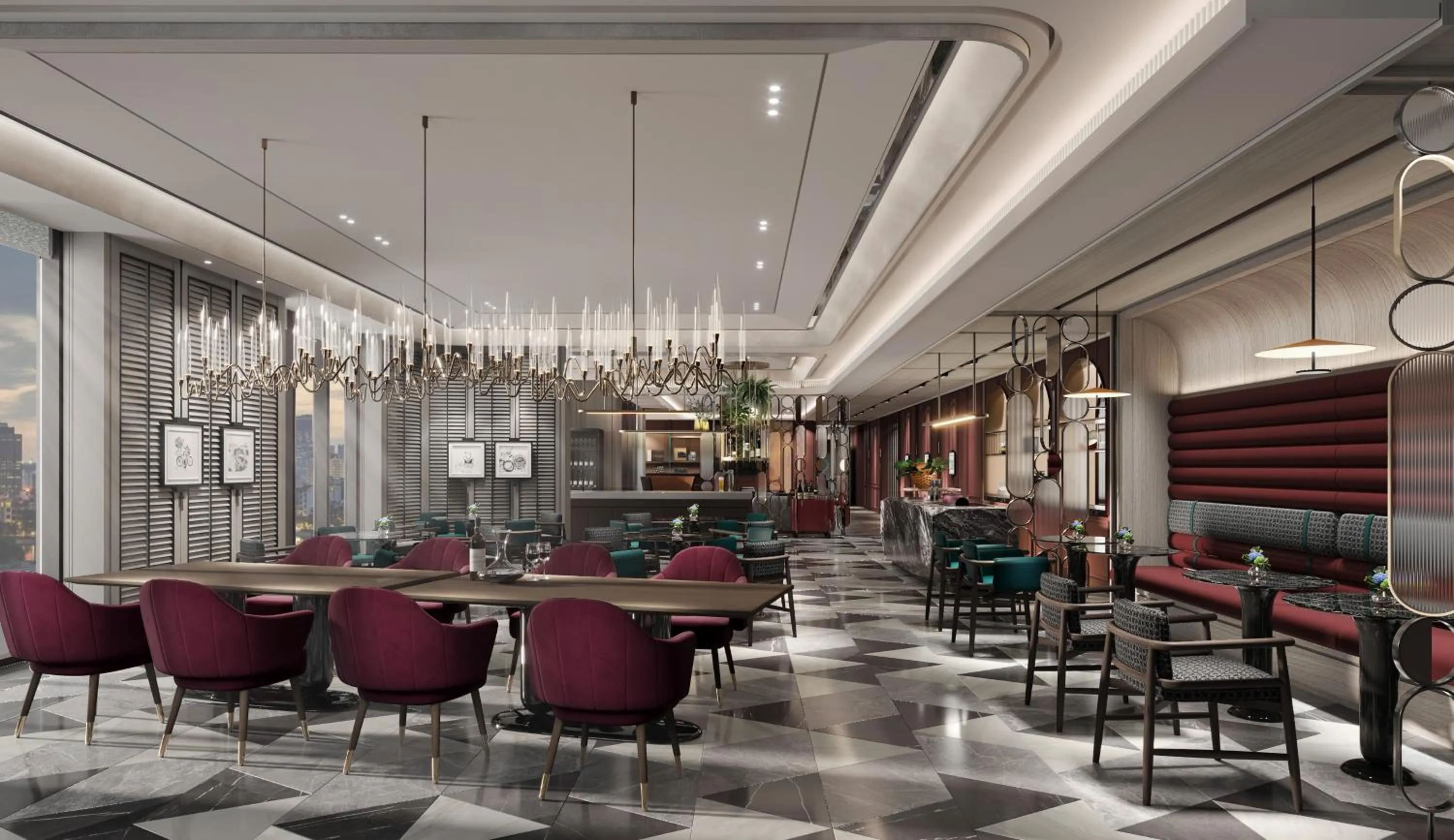 Restaurant/places to eat in Fairmont Hanoi