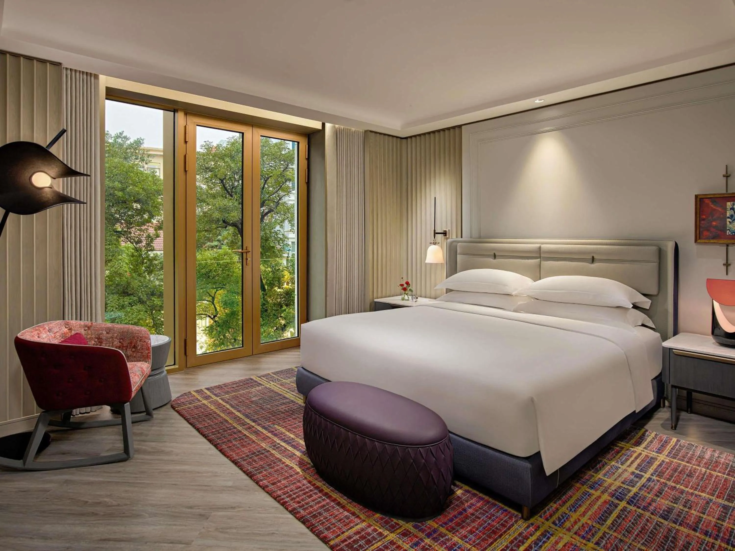 Bedroom, Bed in Fairmont Hanoi