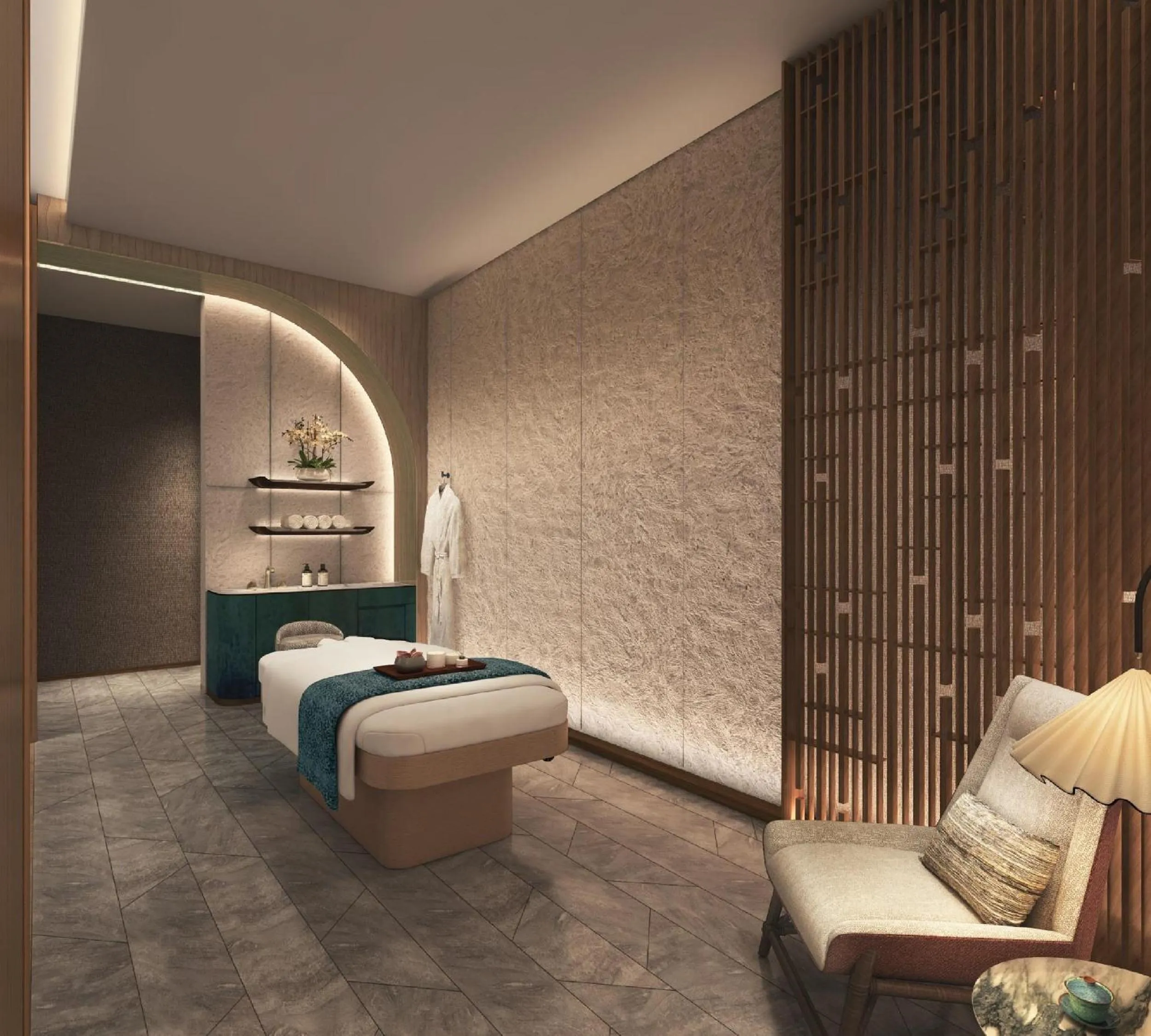 Spa and wellness centre/facilities, Bed in Fairmont Hanoi