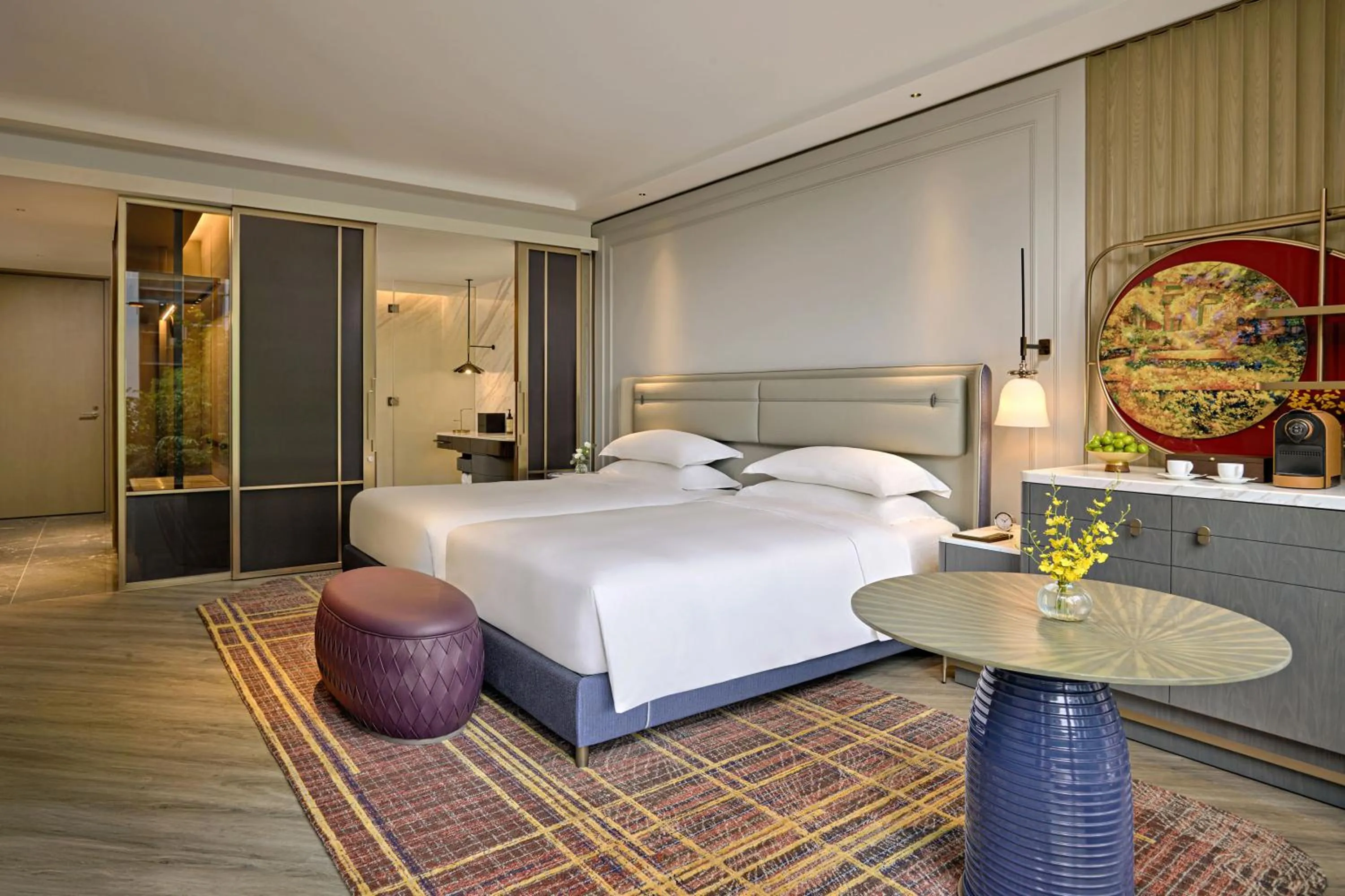 Bedroom, Bed in Fairmont Hanoi