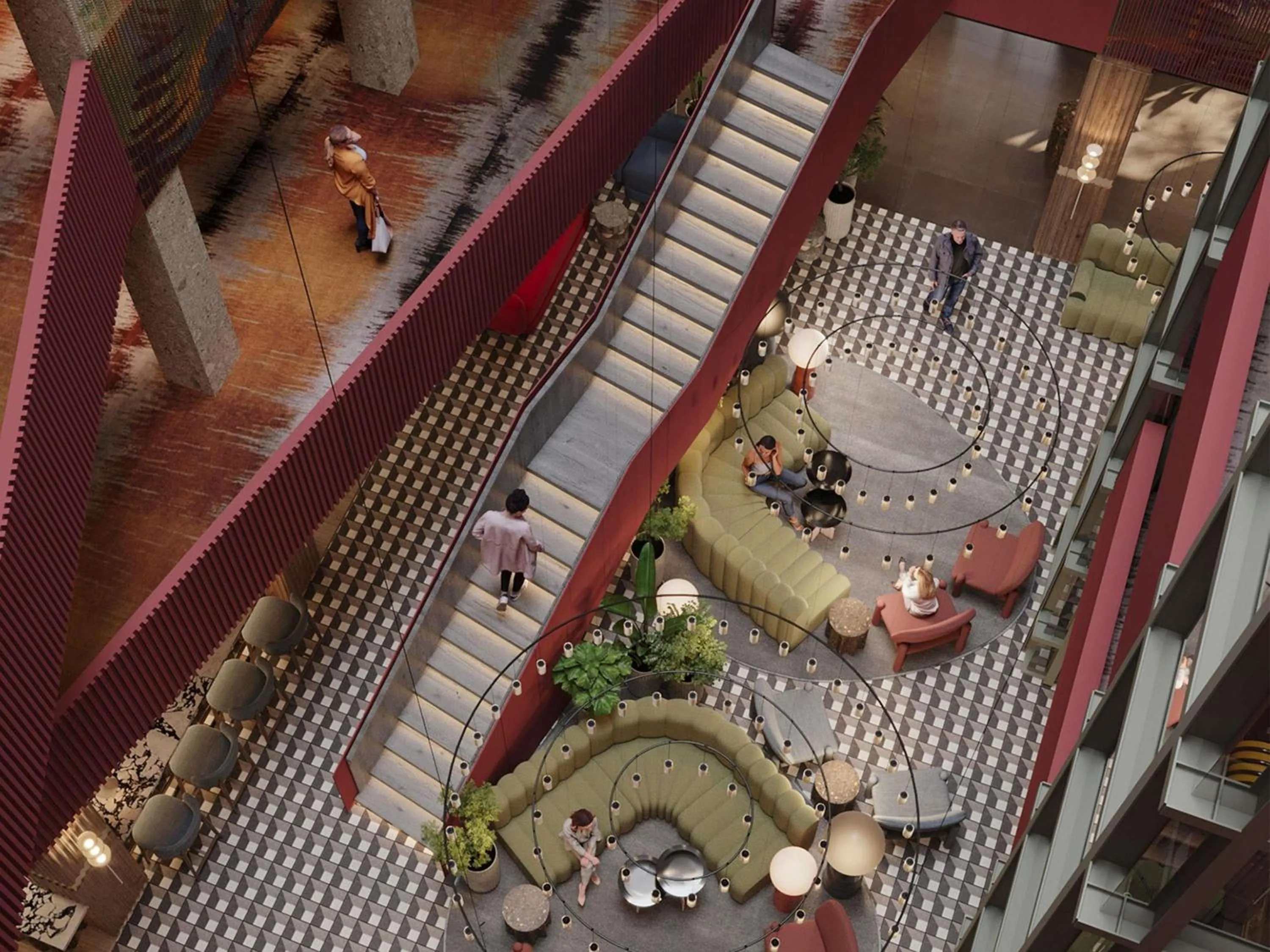 Lobby or reception in Mövenpick Yerevan