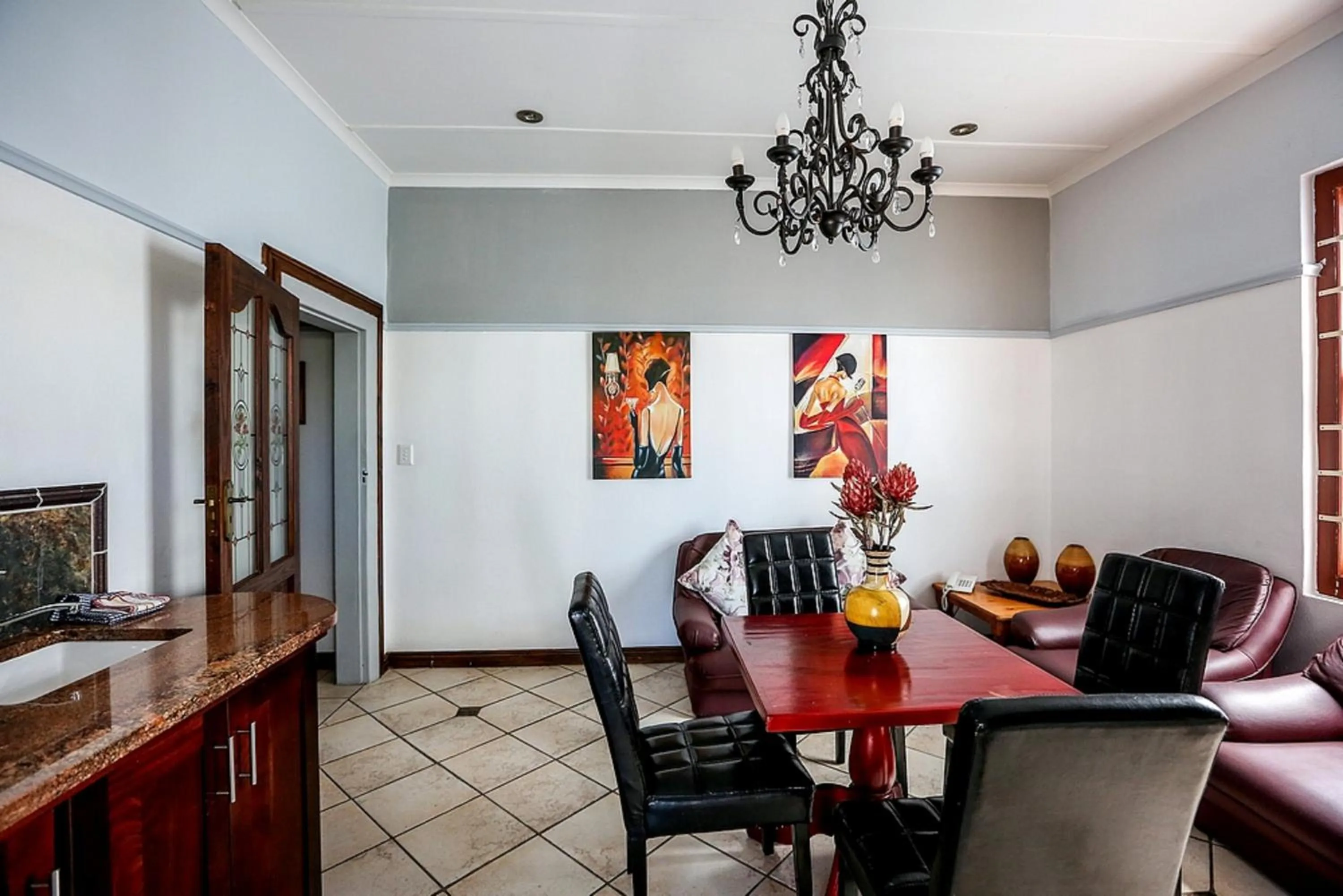 Dining area in Misty Waves Boutique Hotel