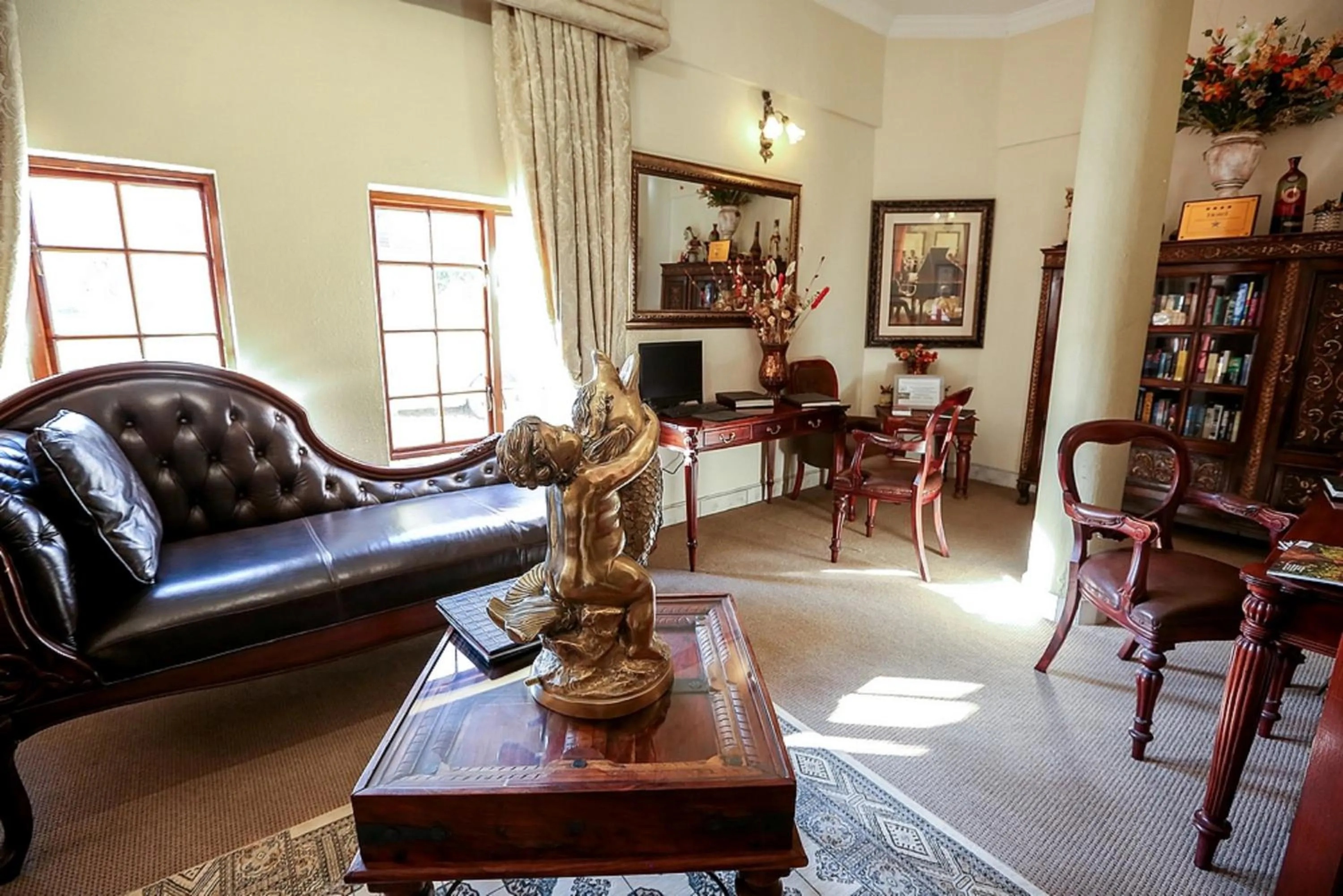 Seating area in Misty Waves Boutique Hotel