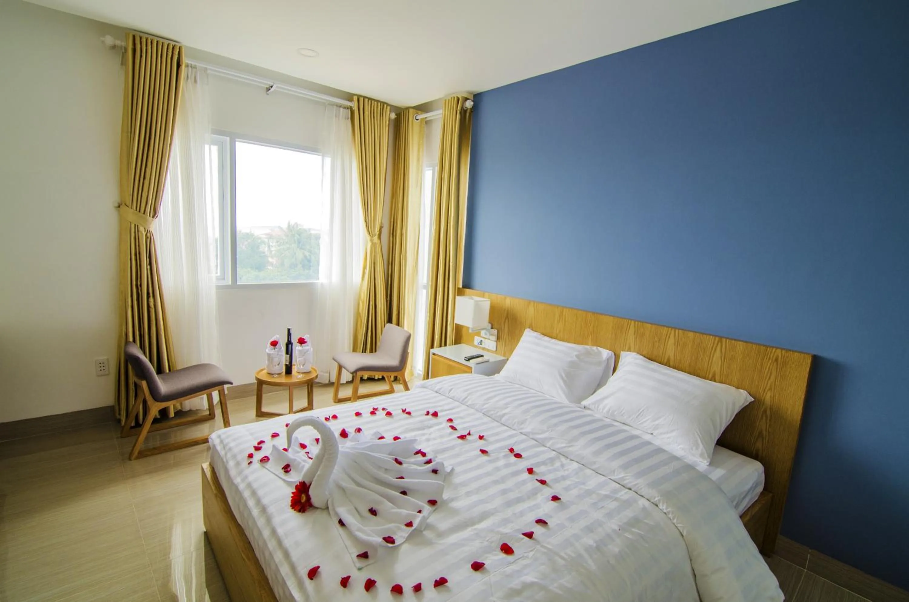 Bed in Sailing Hotel Phú Quốc