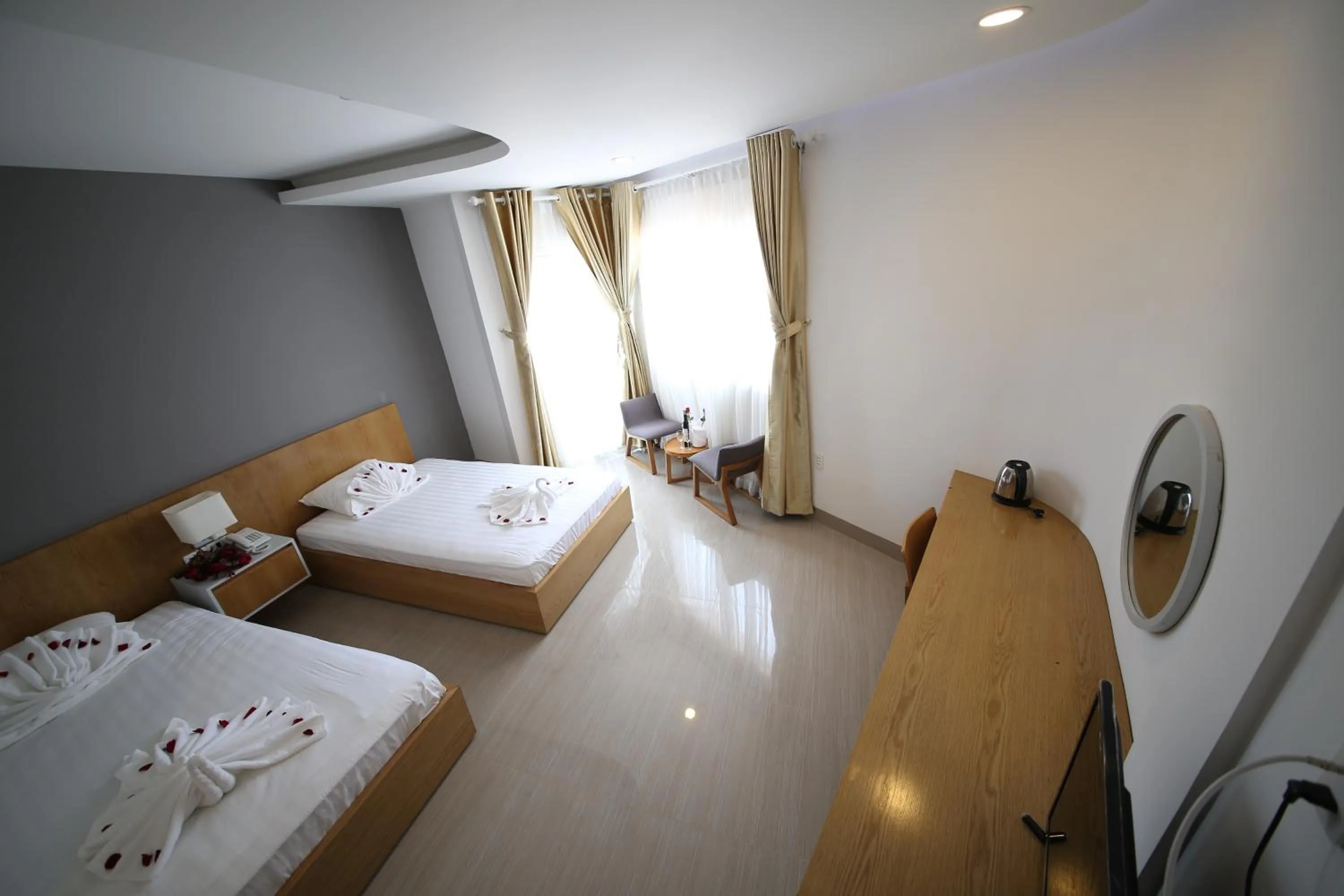 Bed in Sailing Hotel Phú Quốc