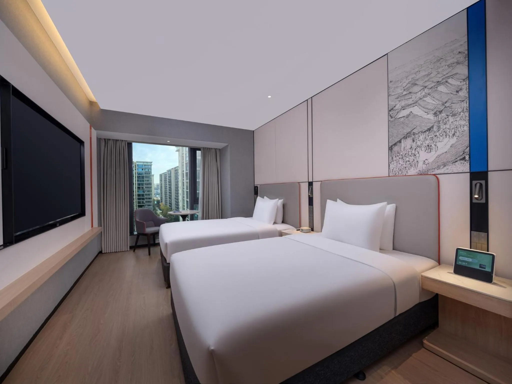 Photo of the whole room, Bed in Holiday Inn Express Chengdu Shuangliu Chuanda Road by IHG