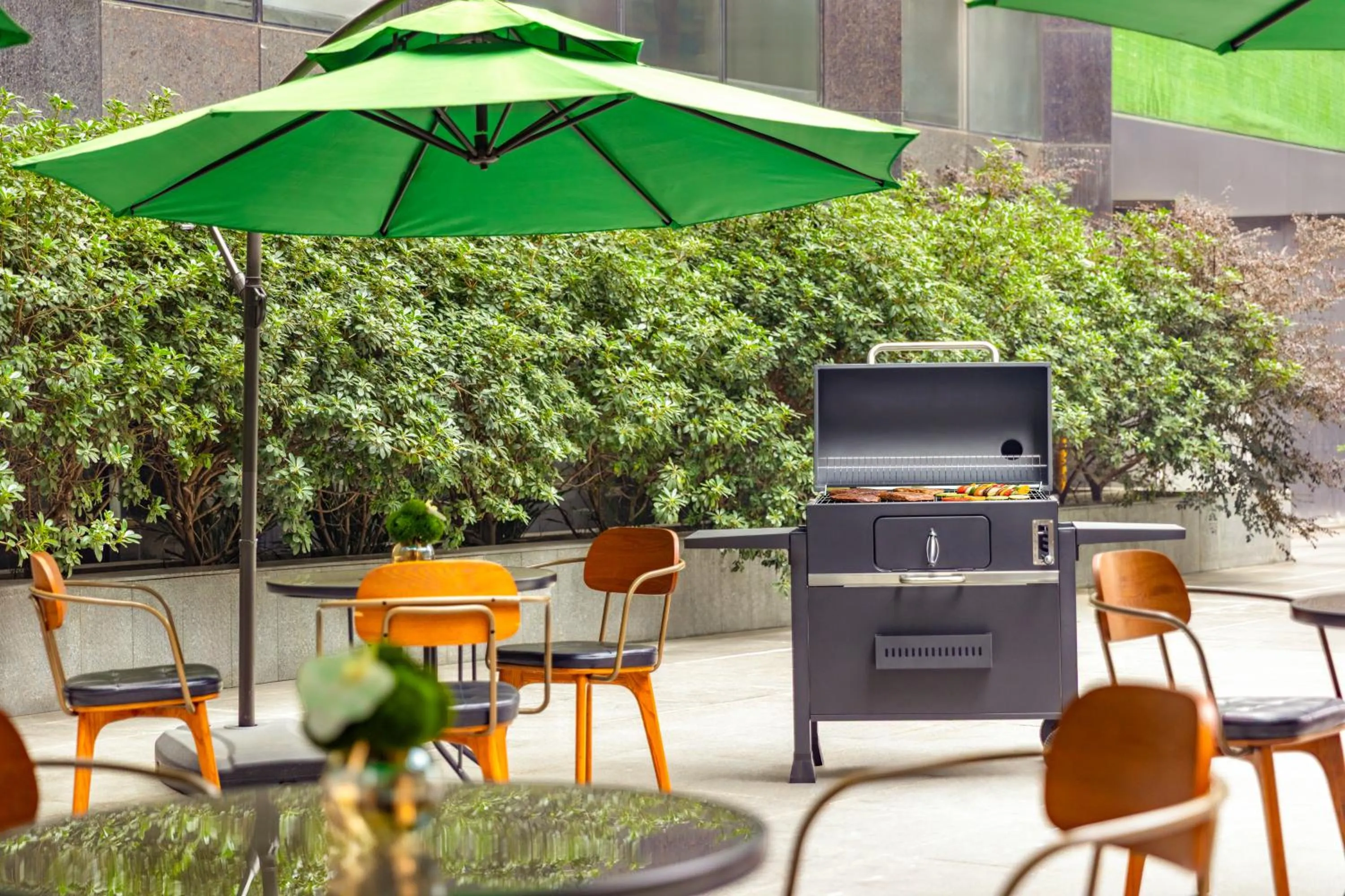 BBQ facilities in voco Chengdu High-Tech