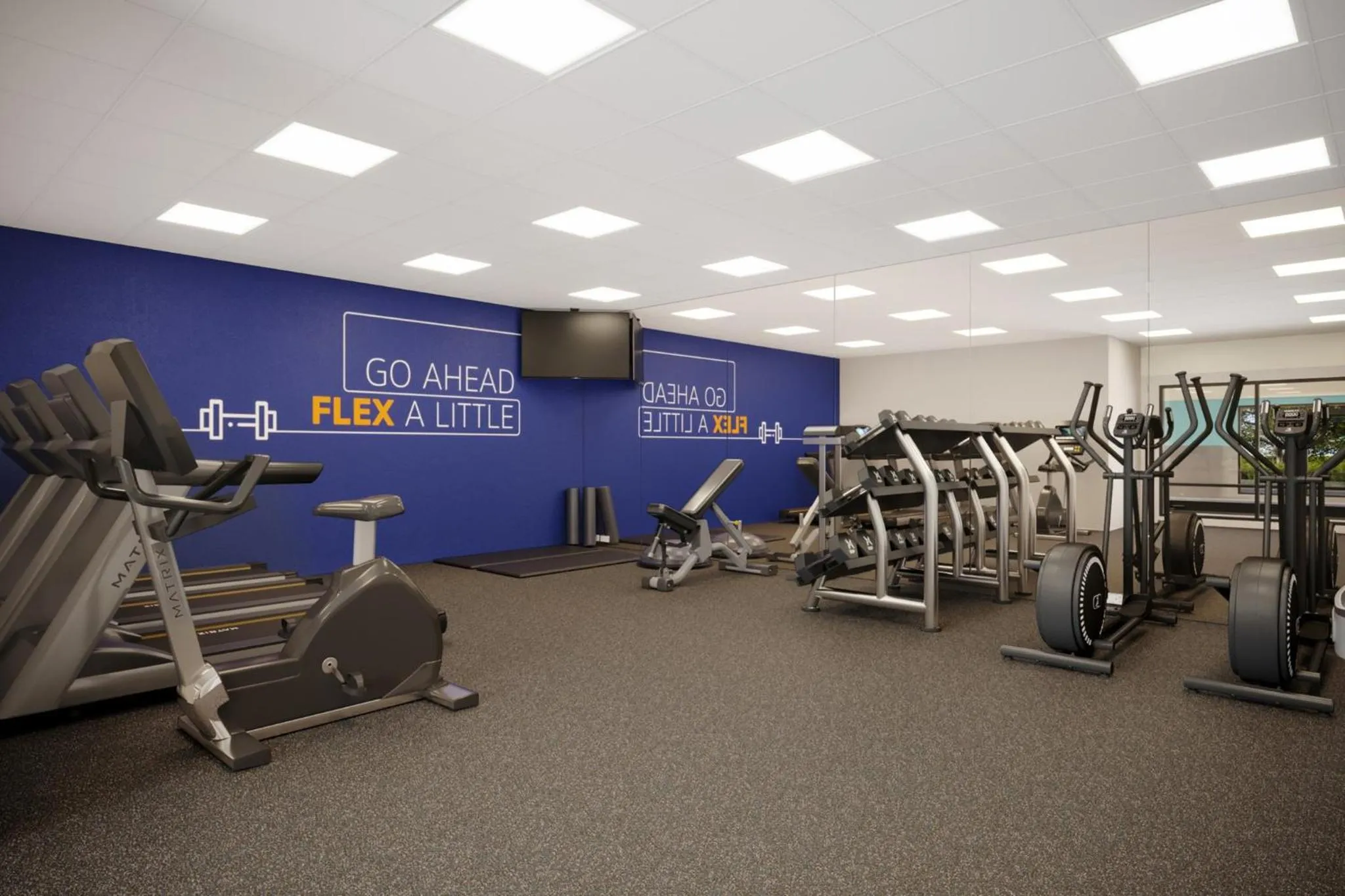 Fitness centre/facilities in Holiday Inn Express & Suites DFW Airport Southwest - Euless by IHG
