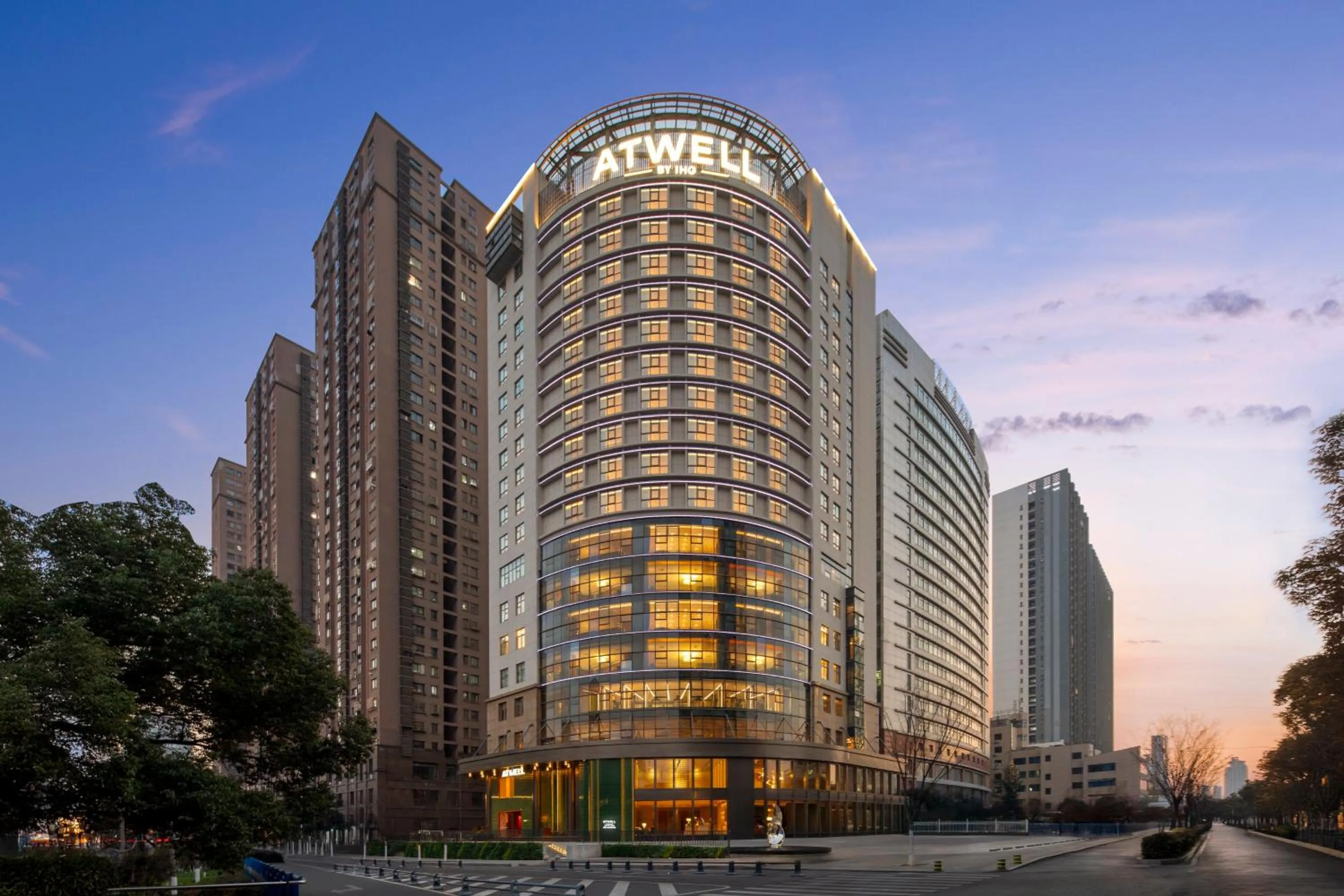 Property building in Atwell Suites Hefei City Center by IHG