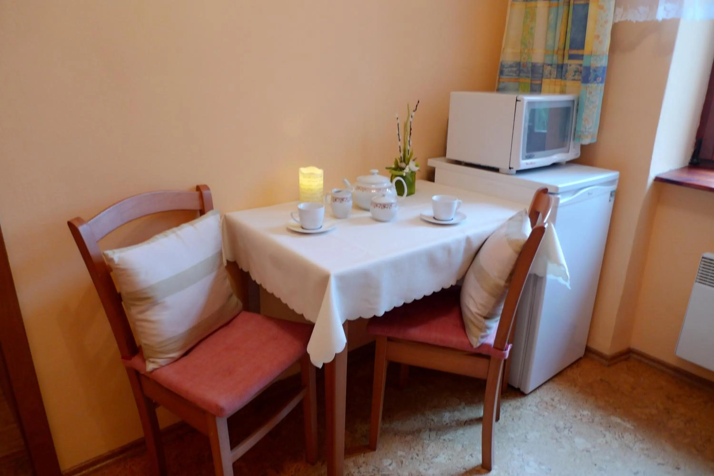 Coffee/tea facilities in Apartment Kamenná