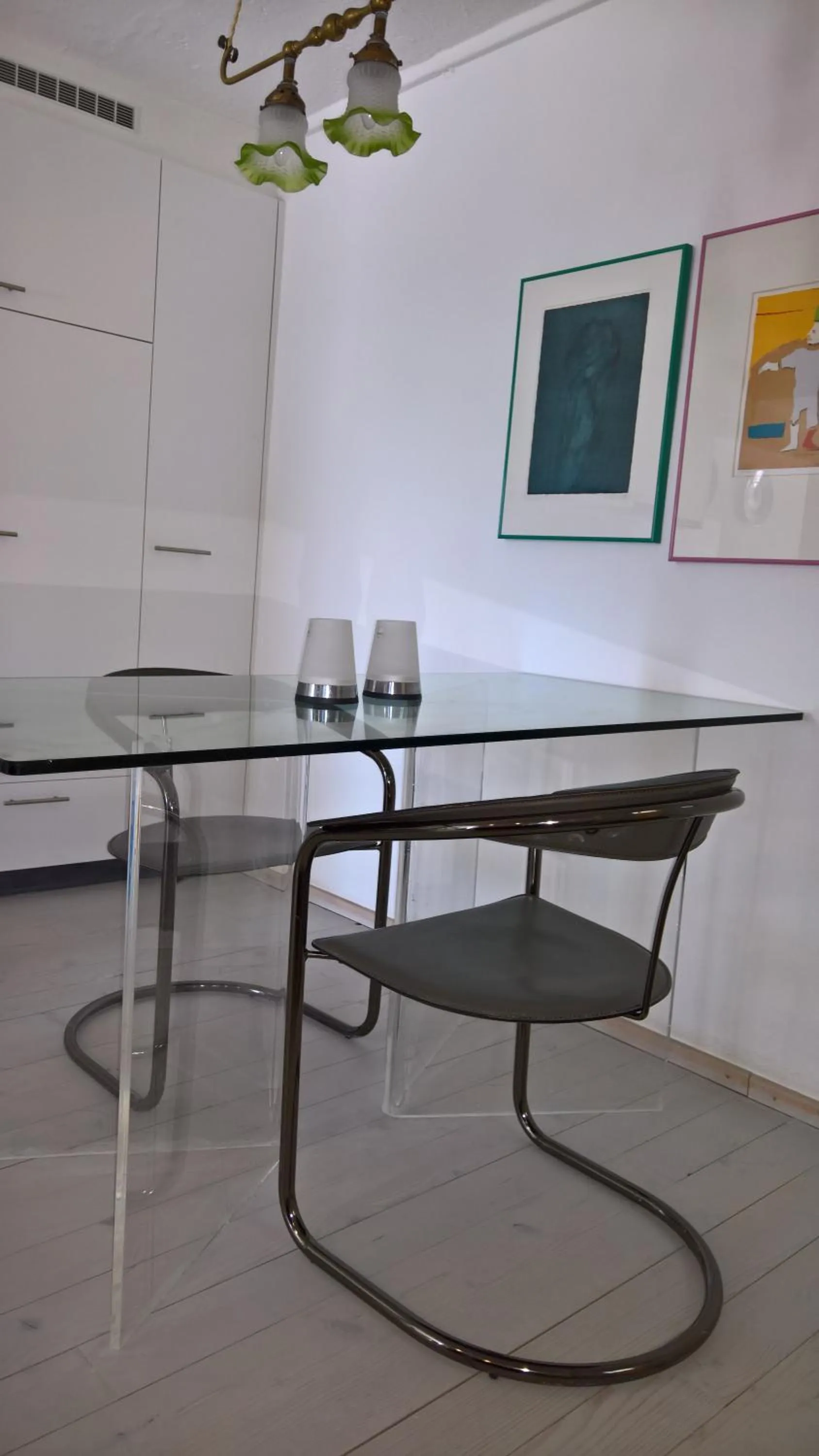 Dining area in Swiss Borzoi House
