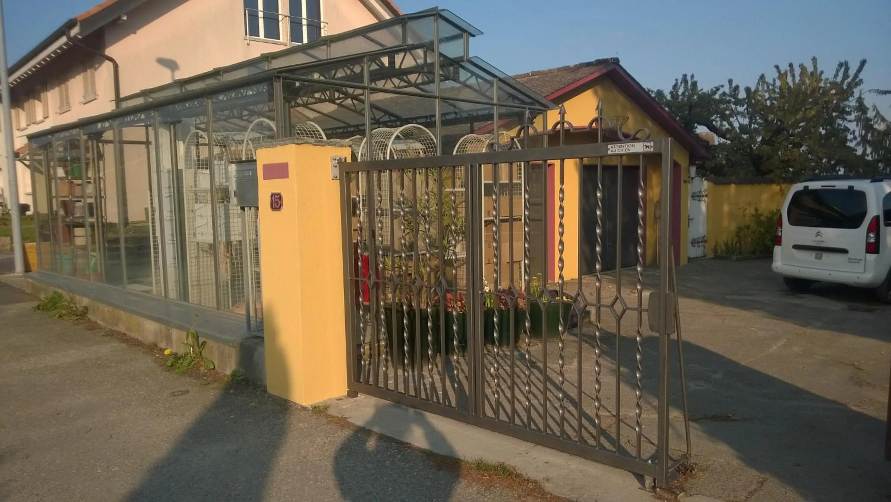 Property building in Swiss Borzoi House