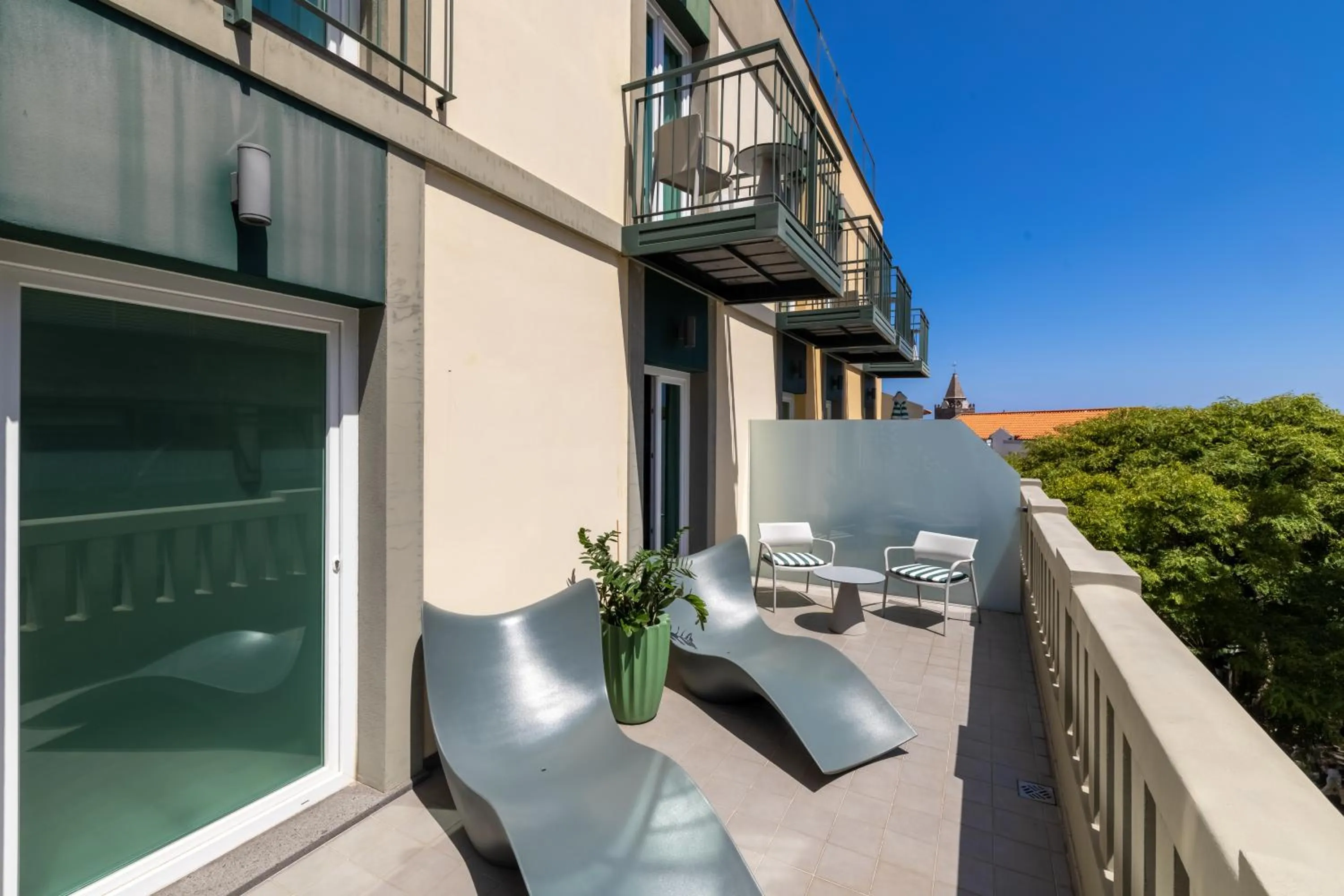 Balcony/Terrace in Castanheiro Boutique Hotel