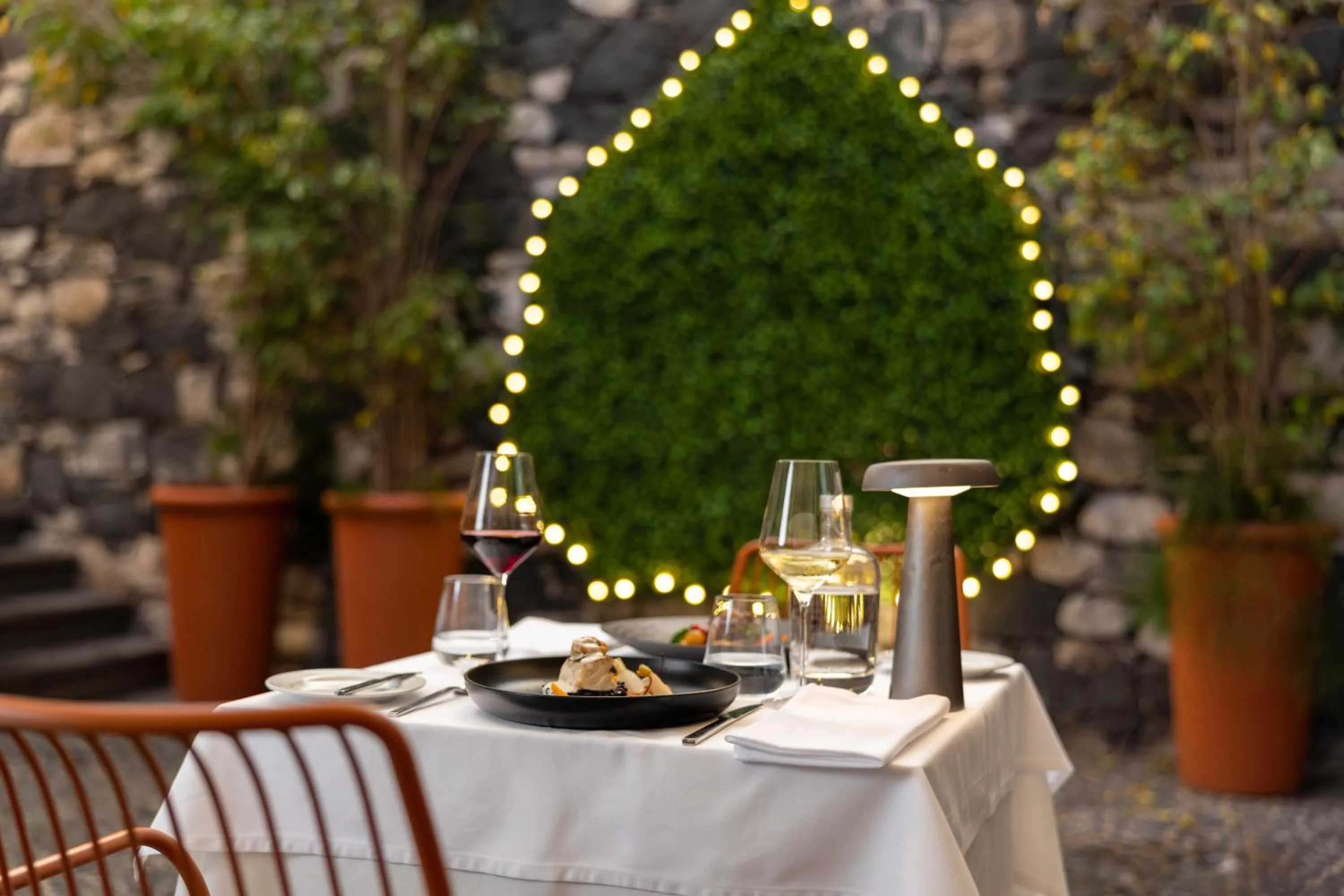 Patio in Castanheiro Boutique Hotel
