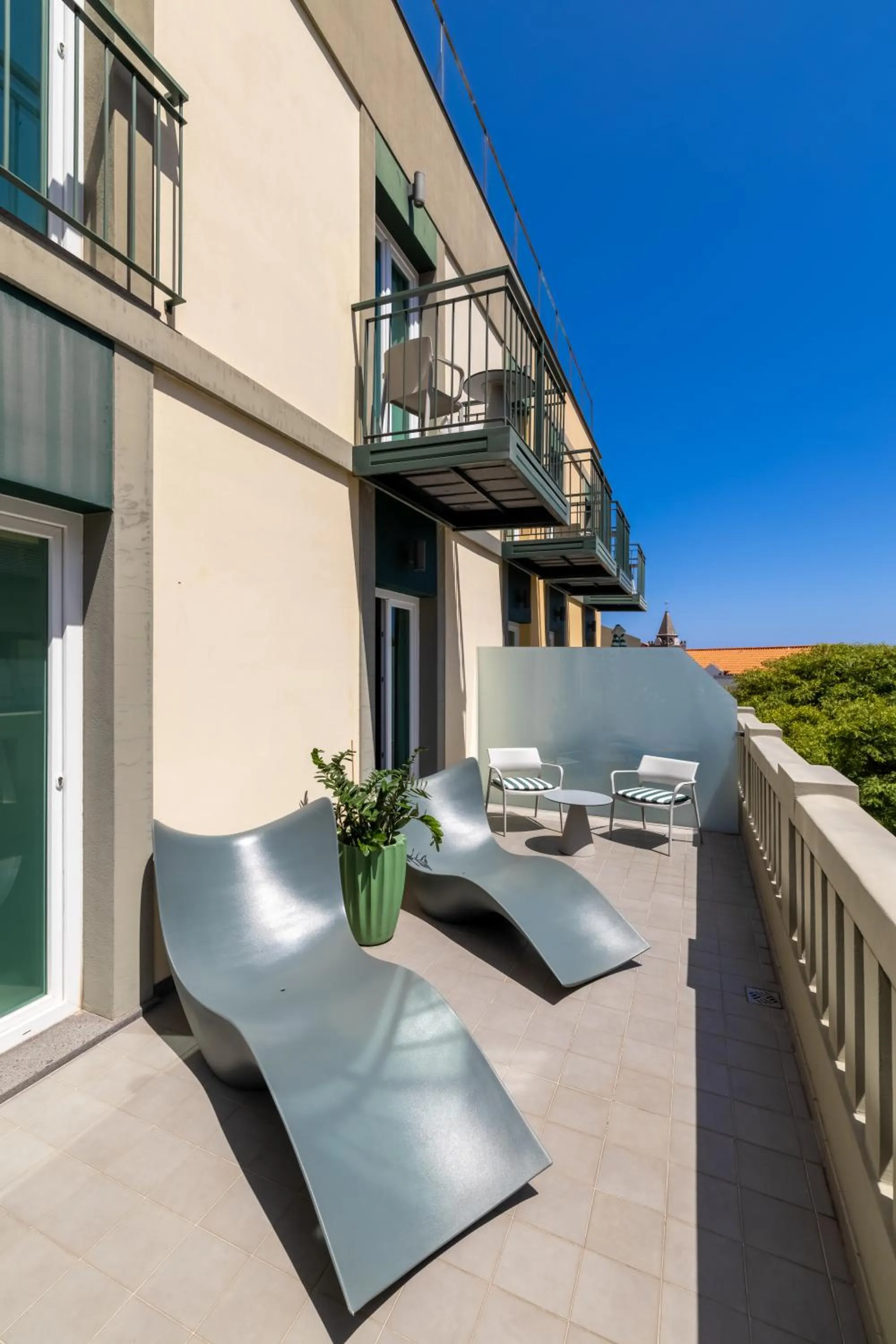 Balcony/Terrace in Castanheiro Boutique Hotel