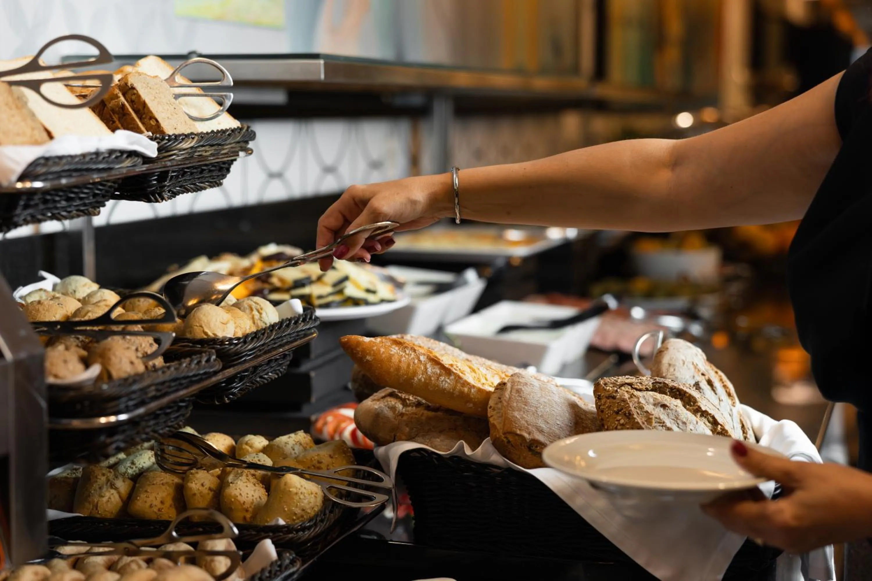 Buffet breakfast in Castanheiro Boutique Hotel