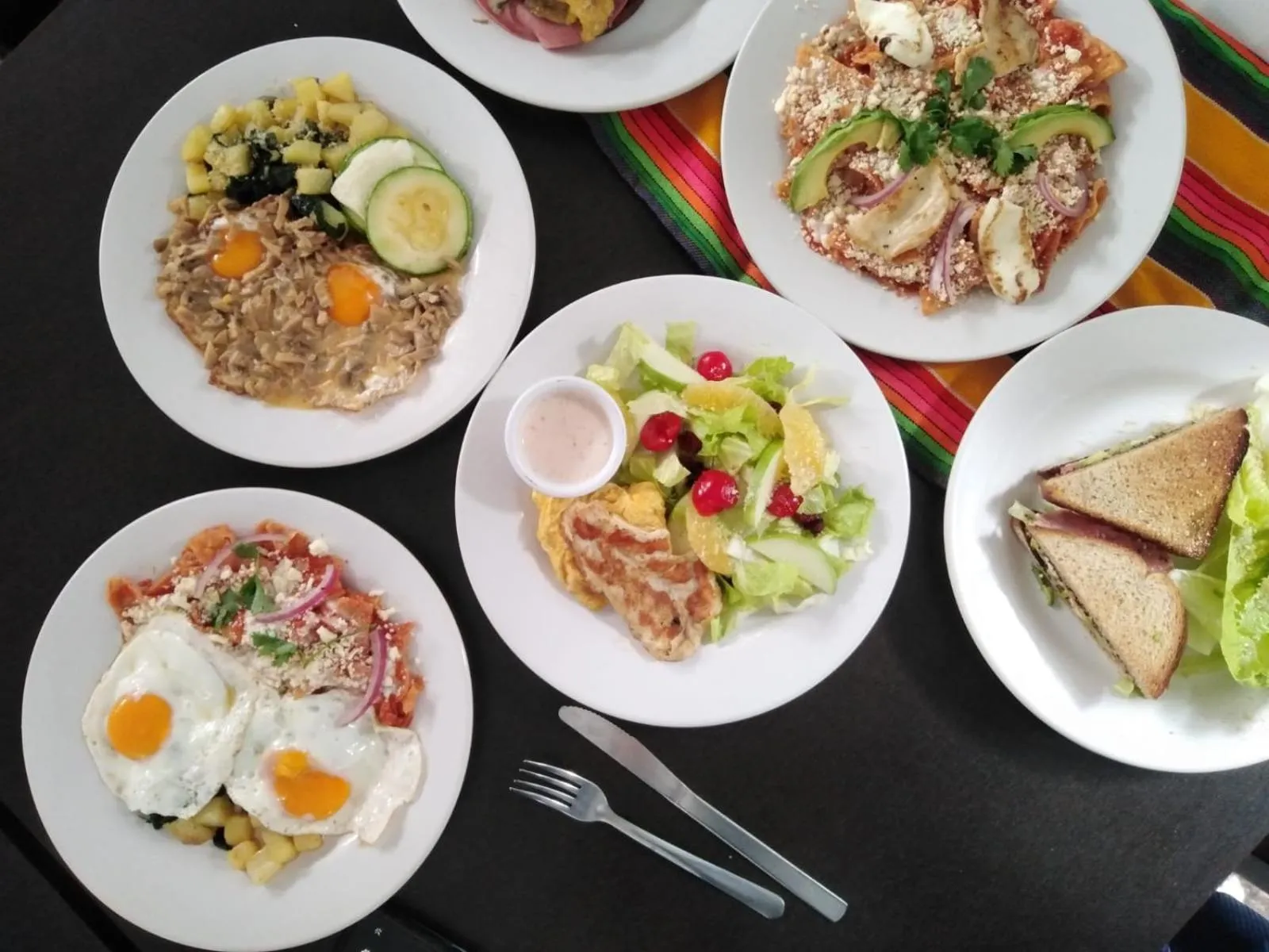 Food close-up in Quinta Chiapas