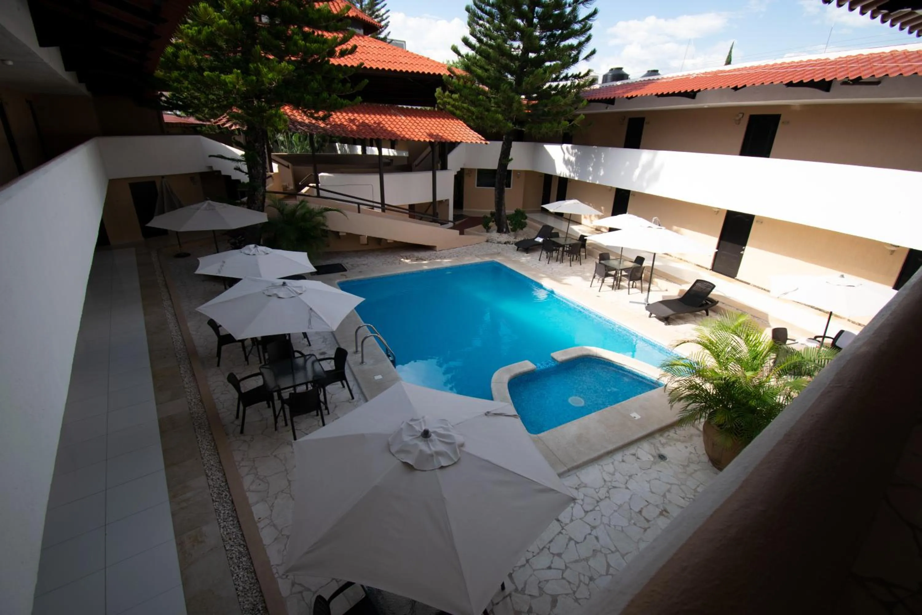 Swimming pool in Quinta Chiapas