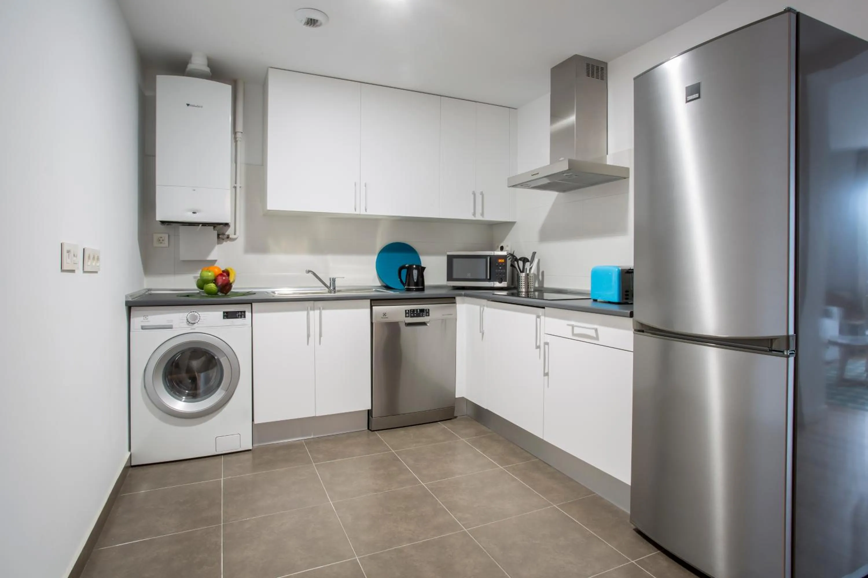 Kitchen or kitchenette in Slow Suites Luchana