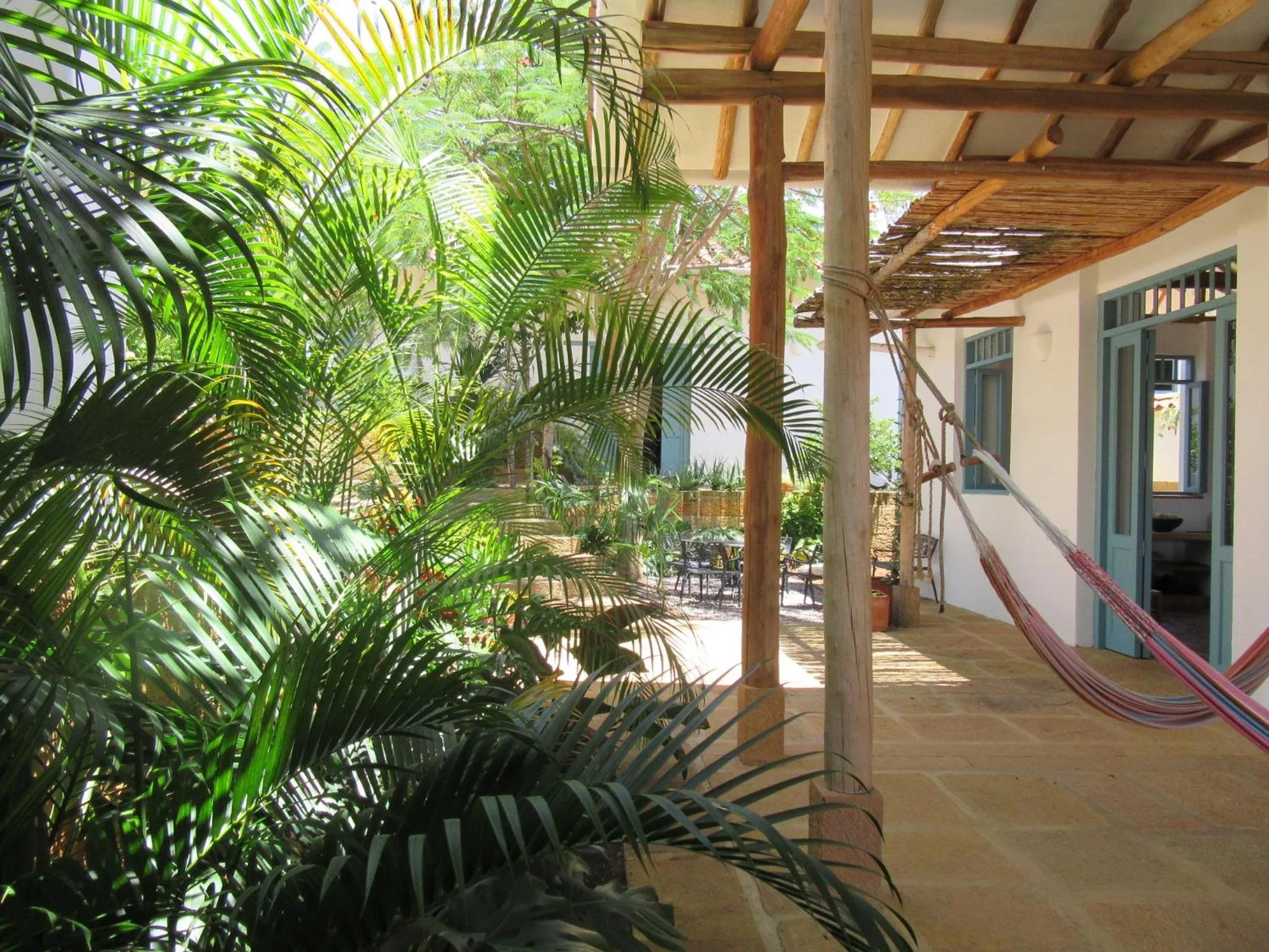 Seating area in Casa Barichara Boutique