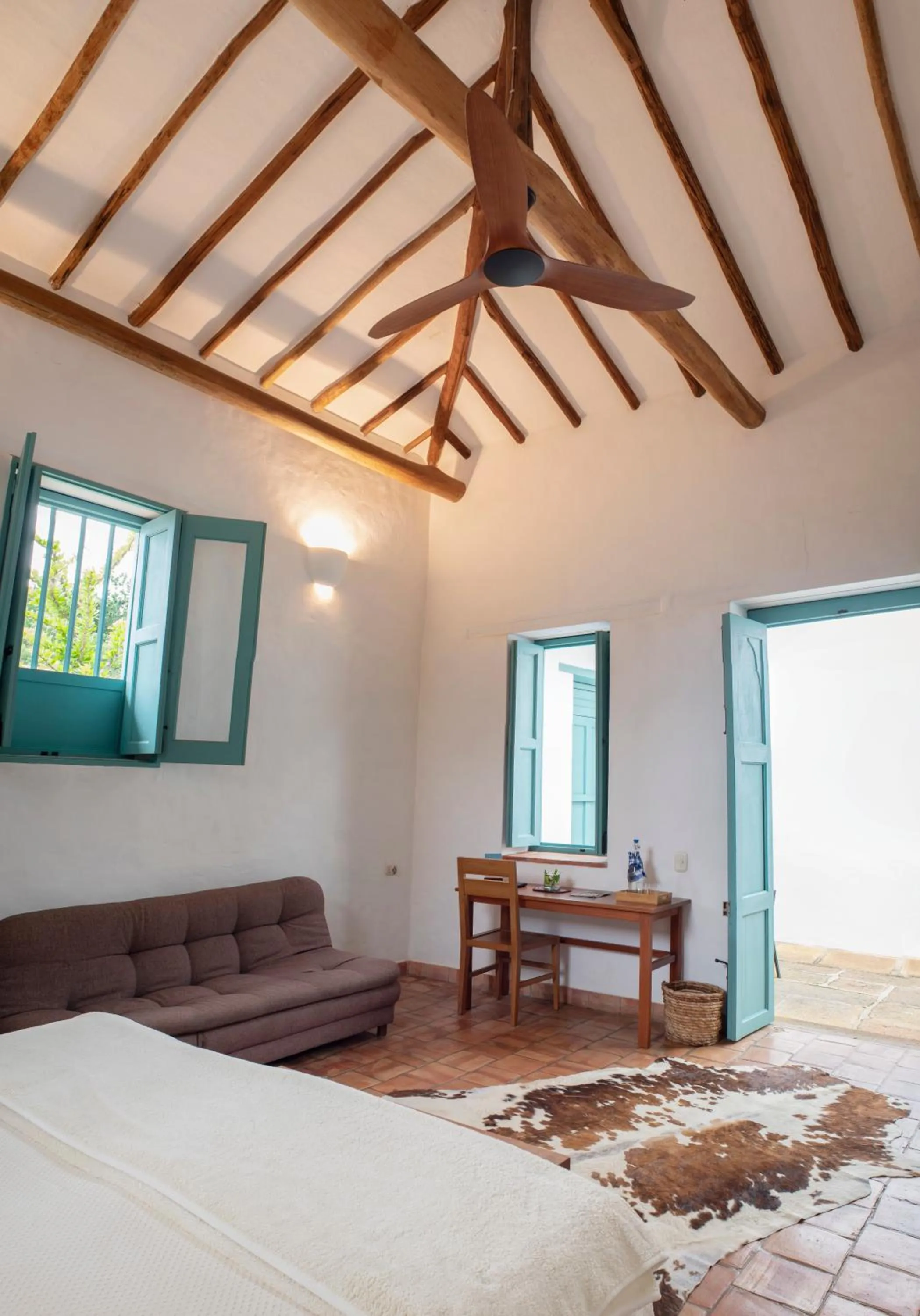 Bed in Casa Barichara Boutique