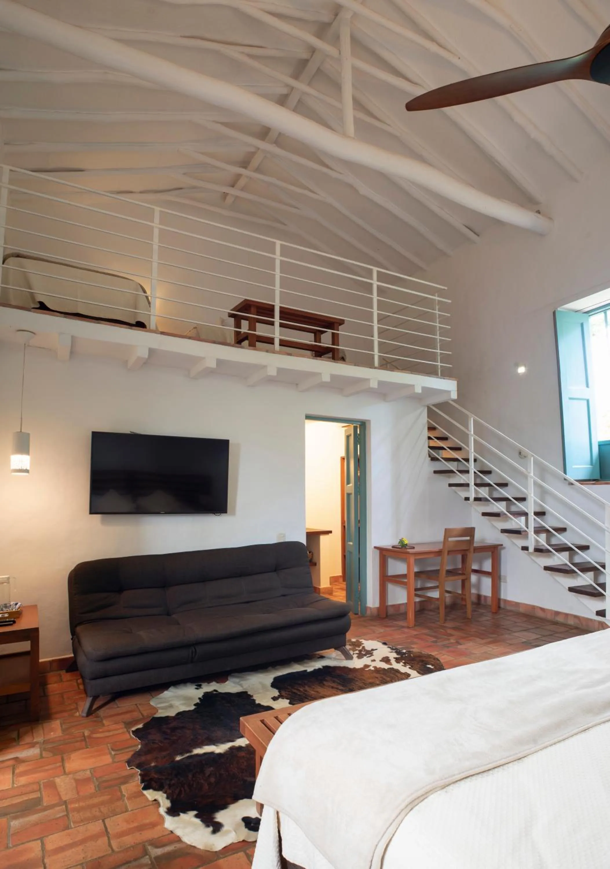 Bed in Casa Barichara Boutique