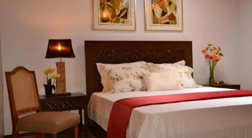 Bed in Hannah's Garden Resort and Events Place