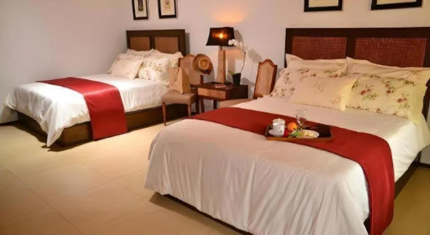 Bed in Hannah's Garden Resort and Events Place