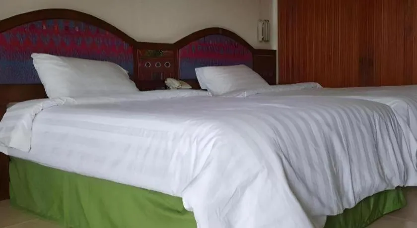 Bed in Parapat View Hotel
