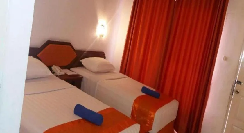 Bed in Parapat View Hotel