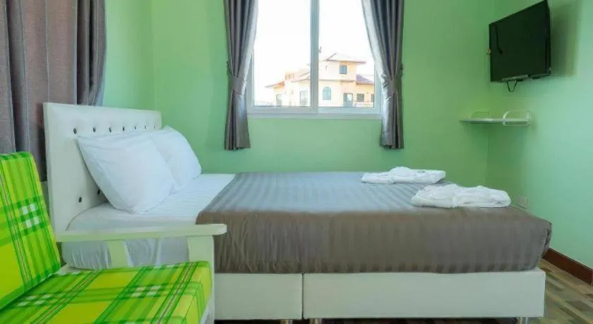 Bed in Baan Tem Jai Khao Yai