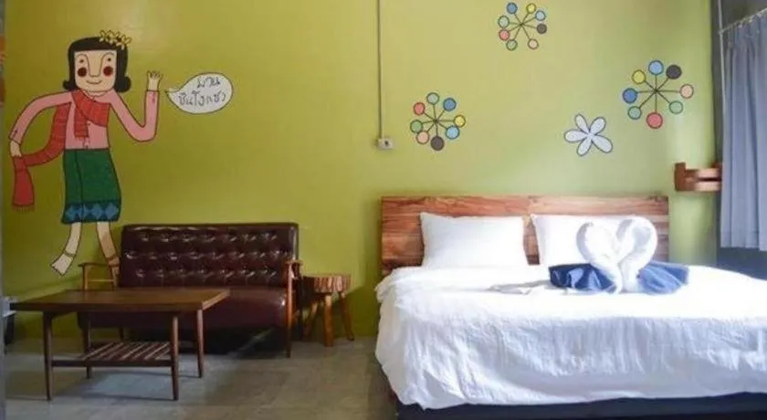 Bed in Na Na Hani Hotel