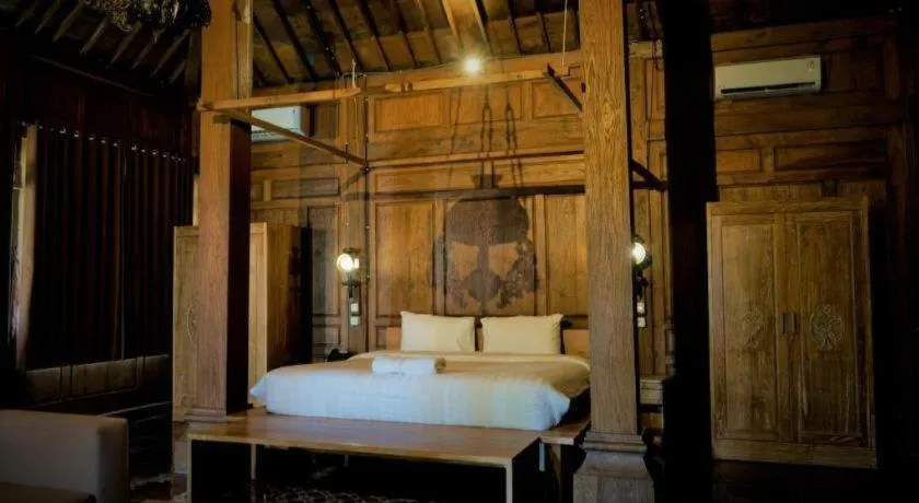 Bed in ONO JOGLO RESORT AND CONVENTION JEPARA