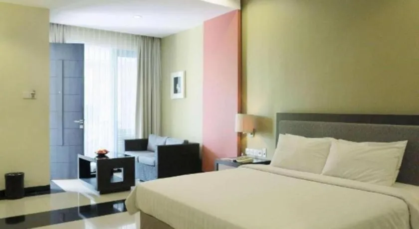 Bed in Grage Sangkan Hurip Resort & Spa