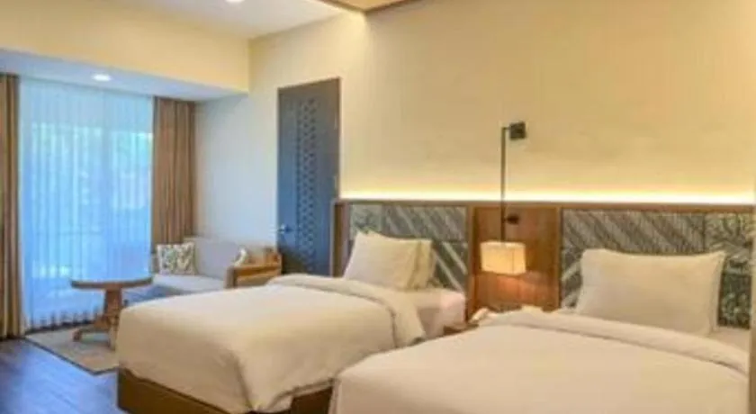 Bed in Grage Sangkan Hurip Resort & Spa