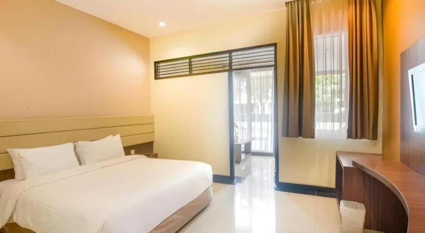 Bed in Grage Sangkan Hurip Resort & Spa
