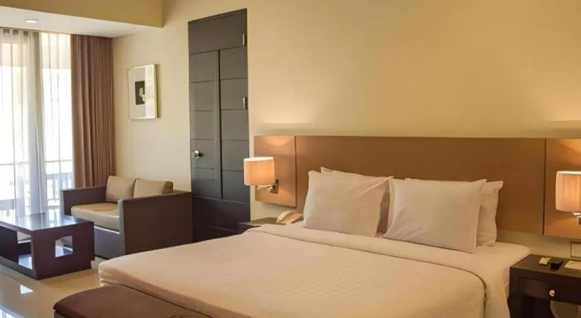 Bed in Grage Sangkan Hurip Resort & Spa