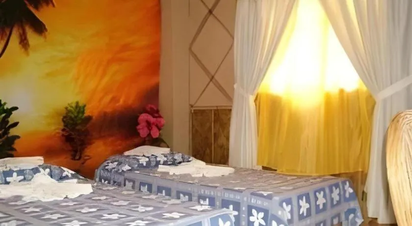 Bed in Anahaw Island View Resort