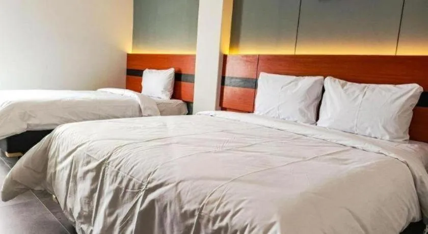 Bed in Queen Boutique Hotel Simpang Lima