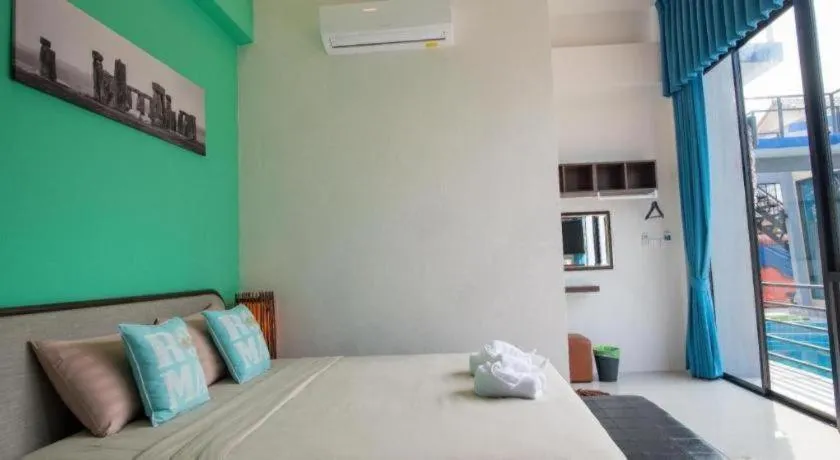 Bed in Charm Resort Cha-am