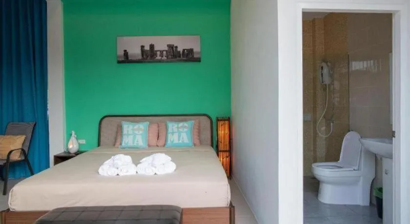 Bed in Charm Resort Cha-am