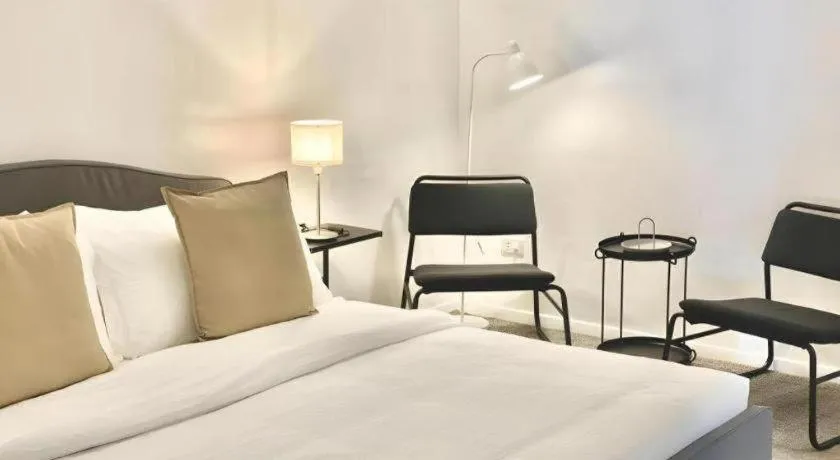 Bed in Steps Garden Resort